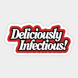 e-Cola Deliciously Infectious! Sticker